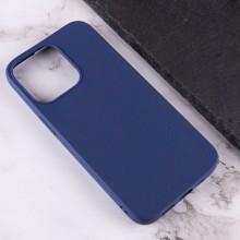 Силіконовий чохол Candy для Apple iPhone 14 Pro (6.1") – Синій