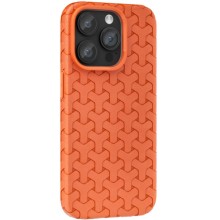Чехол TPU Weaving для Apple iPhone 14 Pro (6.1") – Оранжевый