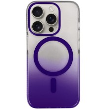 Чехол TPU+PC Shadow with MagSafe для Apple iPhone 14 Pro (6.1") – Фиолетовый