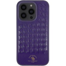 Шкіряний чохол Polo Santa Barbara для Apple iPhone 14 Pro (6.1") – Фіолетовий