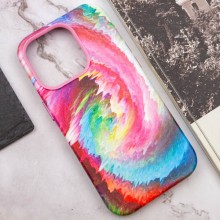 Шкіряний чохол Colour Splash with MagSafe для Apple iPhone 14 Pro (6.1") – Рожевий