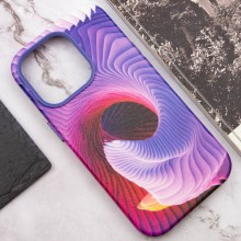 Шкіряний чохол Colour Splash with MagSafe для Apple iPhone 14 Pro (6.1") – Фіолетовий