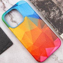 Шкіряний чохол Colour Splash with MagSafe для Apple iPhone 14 Pro (6.1") – Червоний