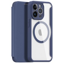 Чехол-книжка Dux Ducis Skin X Pro with MagSafe для Apple iPhone 14 Pro (6.1") (Голубой)