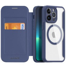 Чохол-книжка Dux Ducis Skin X Pro with MagSafe для Apple iPhone 14 Pro (6.1") – Блакитний