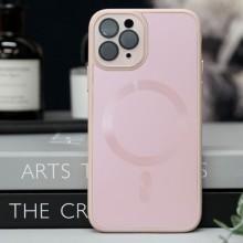 Чехол TPU+Glass Sapphire Midnight with MagSafe для Apple iPhone 14 Pro (6.1") – Розовый