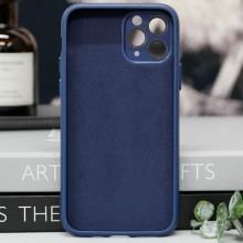 Чехол TPU+Glass Sapphire Midnight with MagSafe для Apple iPhone 14 Pro (6.1") – Синий