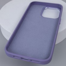 Шкіряний чохол Bonbon Leather Metal Style with MagSafe для Apple iPhone 14 Pro (6.1") – Сірий