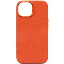 Чехол Denim with MagSafe для Apple iPhone 14 Pro (6.1") (Оранжевый)