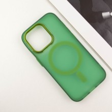 Чехол TPU+PC Lily with MagSafe для Apple iPhone 14 Pro (6.1") – Хаки