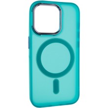 Чехол TPU+PC Lily with MagSafe для Apple iPhone 14 Pro (6.1") – Зеленый