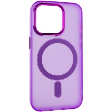 Чехол TPU+PC Lily with MagSafe для Apple iPhone 14 Pro (6.1") – Фиолетовый