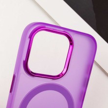 Чехол TPU+PC Lily with MagSafe для Apple iPhone 14 Pro (6.1") – Фиолетовый