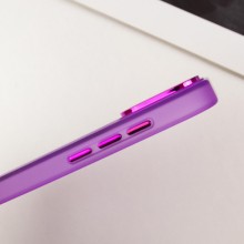 Чехол TPU+PC Lily with MagSafe для Apple iPhone 14 Pro (6.1") – Фиолетовый