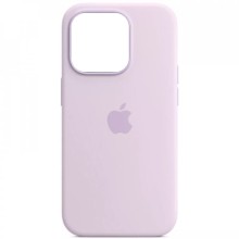Чехол Silicone case (AAA) with Magsafe and Animation для Apple iPhone 14 Pro (6.1") – Сиреневый