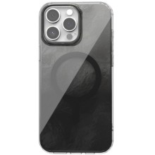 Чехол TPU Shiny Mountain (MagFit) для Apple iPhone 14 Pro (6.1") – Черный