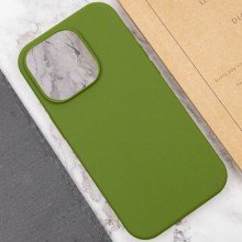 Чохол Silicone Case Full Protective (AA) NO LOGO для Apple iPhone 14 Pro (6.1") – Зелений