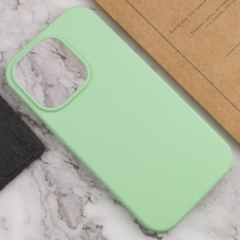 Чохол Silicone Case Full Protective (AA) NO LOGO для Apple iPhone 14 Pro (6.1") – Зелений