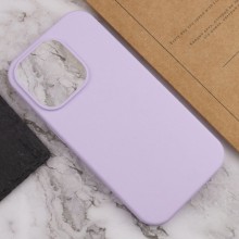 Чохол Silicone Case Full Protective (AA) NO LOGO для Apple iPhone 14 Pro (6.1") – Бузковий