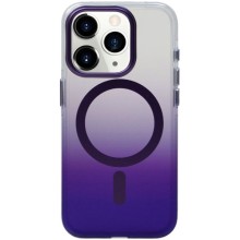 Чехол TPU+PC Shadow with MagSafe для Apple iPhone 14 Pro (6.1") – Фиолетовый
