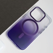 Чехол TPU+PC Shadow with MagSafe для Apple iPhone 14 Pro (6.1") – Фиолетовый