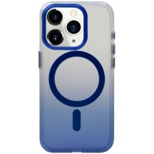 Чехол TPU+PC Shadow with MagSafe для Apple iPhone 14 Pro (6.1") – Голубой
