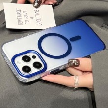 Чехол TPU+PC Shadow with MagSafe для Apple iPhone 14 Pro (6.1") – Голубой