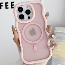 Чохол TPU+PC Undine with MagSafe для Apple iPhone 14 Pro (6.1") – Рожевий
