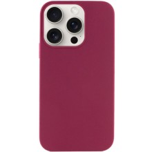 Чехол Silicone Case Full Protective (AA) NO LOGO для Apple iPhone 14 Pro (6.1") – Бордовый