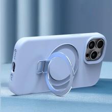 Чехол Silicone Case Full Protective NO LOGO with Ring для Apple iPhone 14 Pro (6.1") – Голубой