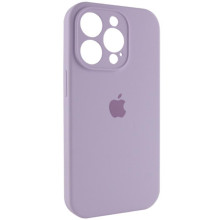 Чехол Silicone Case Full Camera Protective (AA) для Apple iPhone 14 Pro (6.1") – Сиреневый