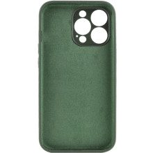 Чехол Silicone Case Full Camera Protective (AA) NO LOGO для Apple iPhone 14 Pro (6.1") – Зеленый