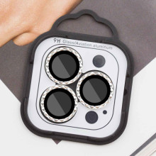 Захисне скло Metal Shine на камеру (у упак.) для Apple iPhone 14 Pro (6.1") / 14 Pro Max (6.7") – Срібний