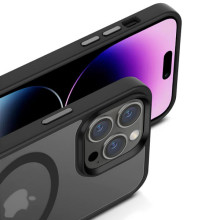 Чохол Ummi Colorful with MagSafe для Apple iPhone 14 Pro (6.1") – Чорний