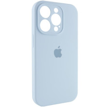 Чехол Silicone Case Full Camera Protective (AA) для Apple iPhone 14 Pro (6.1") – Голубой