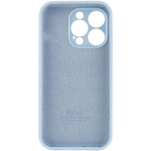 Чехол Silicone Case Full Camera Protective (AA) для Apple iPhone 14 Pro (6.1") – Голубой