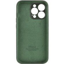 Чехол Silicone Case Full Camera Protective (AA) для Apple iPhone 14 Pro (6.1") – Зеленый