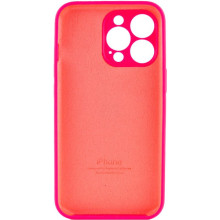 Чехол Silicone Case Full Camera Protective (AA) для Apple iPhone 14 Pro (6.1") – Розовый