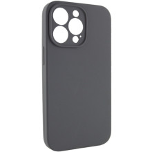 Чехол Silicone Case Full Camera Protective (AA) NO LOGO для Apple iPhone 14 Pro (6.1") – Серый