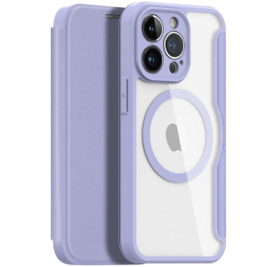 Чохол-книжка Dux Ducis Skin X Pro with MagSafe для Apple iPhone 14 Pro (6.1") (Фіолетовий)