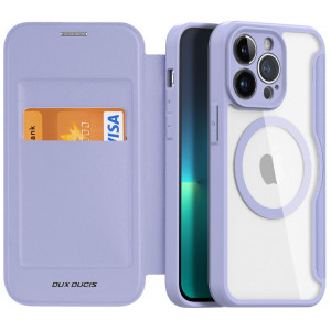 Чохол-книжка Dux Ducis Skin X Pro with MagSafe для Apple iPhone 14 Pro (6.1") – Фіолетовий