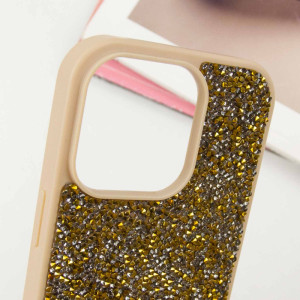 TPU чохол Bling World Rock Diamond для Apple iPhone 14 Pro (6.1") – Золотий
