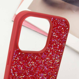 TPU чохол Bling World Rock Diamond для Apple iPhone 14 Pro (6.1") – Червоний
