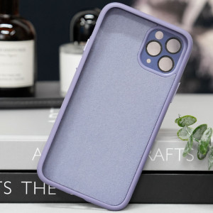 Чохол TPU+Glass Sapphire Midnight with Magnetic Fit для Apple iPhone 14 Pro (6.1") – Бузковий