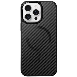 Чохол TPU+PC Carbon Mirage with MagSafe для Apple iPhone 14 Pro (6.1")