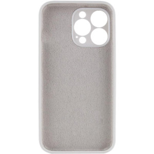 Чохол Silk Full Camera Protective (AA) NO LOGO для Apple iPhone 14 Pro (6.1") – Білий