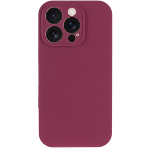 Чохол Silk Full Camera Protective (AA) NO LOGO для Apple iPhone 14 Pro (6.1") – Бордовий