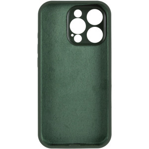 Чохол Silk Full Camera Protective (AA) NO LOGO для Apple iPhone 14 Pro (6.1") – Зелений