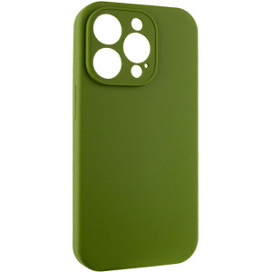 Чохол Silk Full Camera Protective (AA) NO LOGO для Apple iPhone 14 Pro (6.1") – Зелений