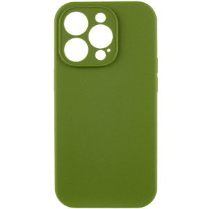 Чохол Silk Full Camera Protective (AA) NO LOGO для Apple iPhone 14 Pro (6.1") – Зелений